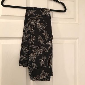 OS Leggings - Victorian shoe print - LLR